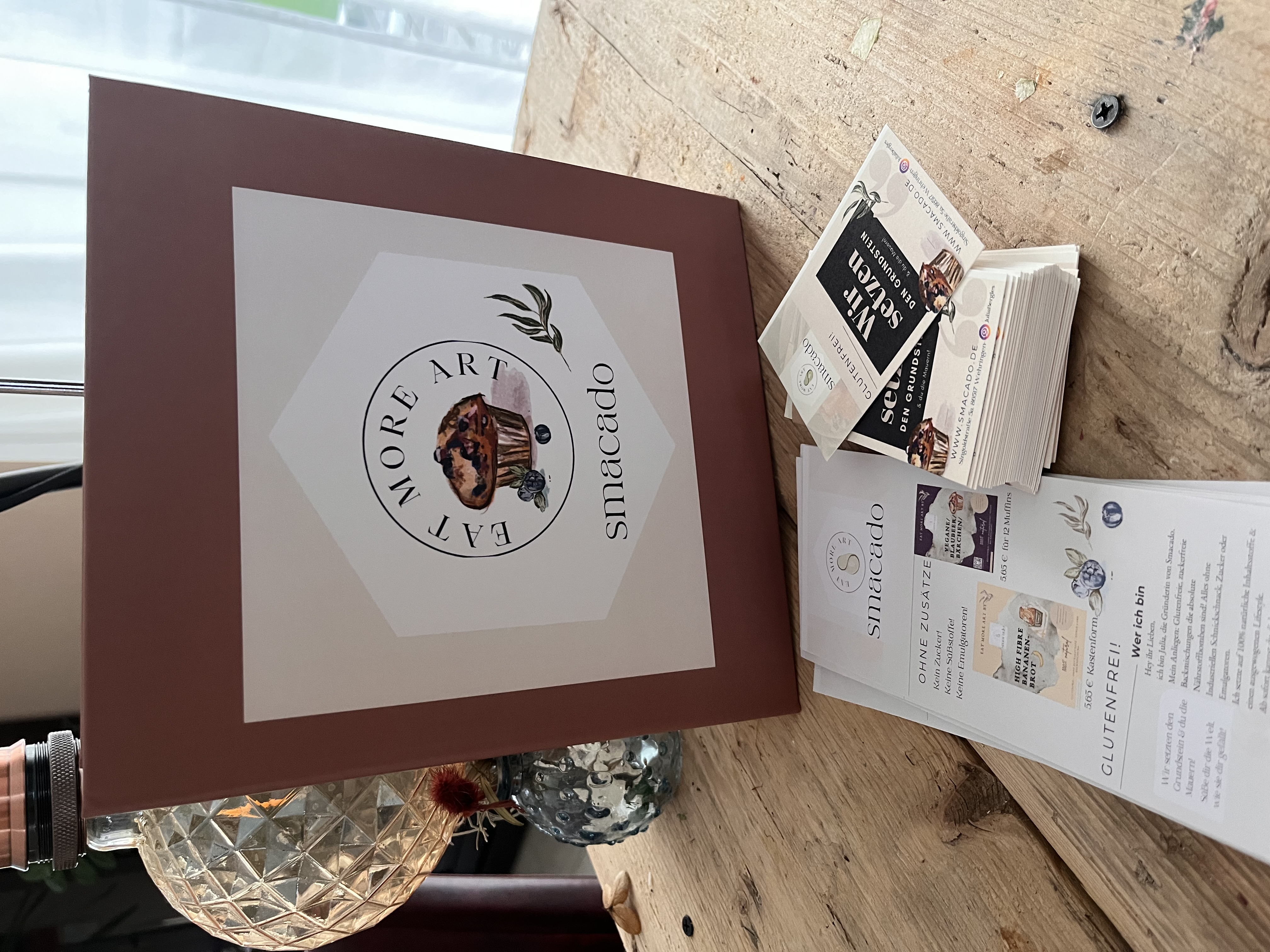 Flyer- und Visitenkarten-Showcase