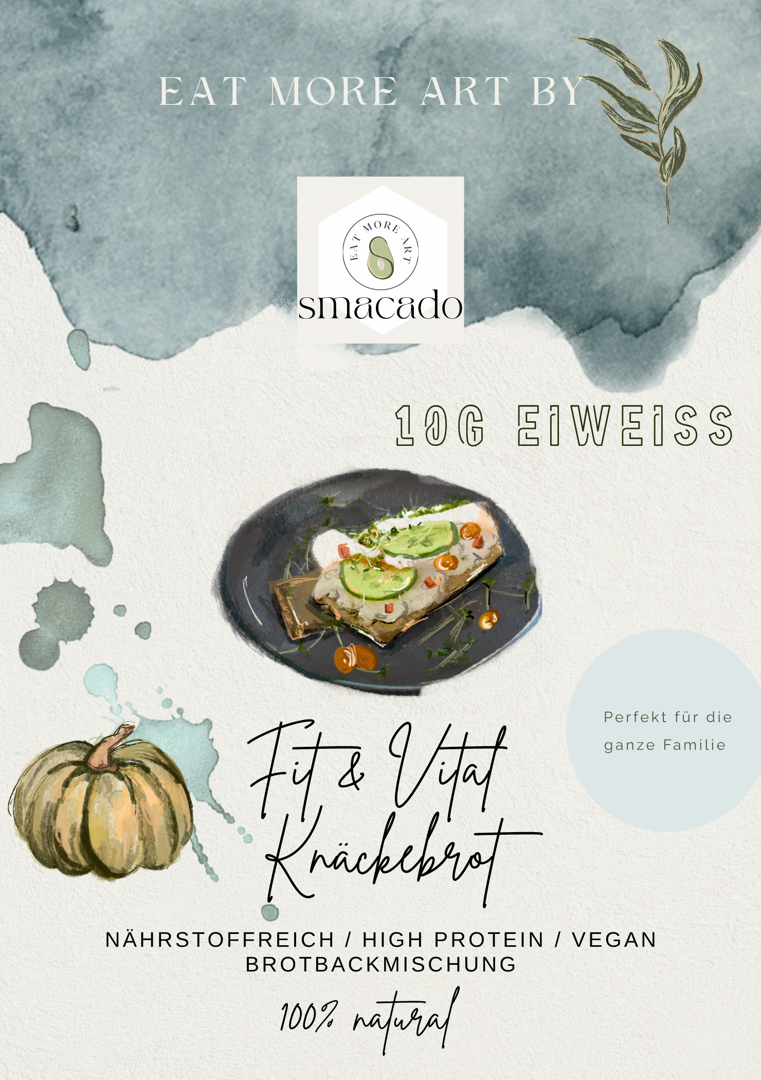 Verpackungsdesign Smacado EatMoreArt